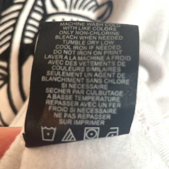 Lurking Class Hoodie Sweatshirt LARGE Sketchy Tank Stallion Black & White EUC - Picture 7 of 8